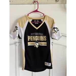 Women’s NHL Majestic Sparkle Pittsburgh Penguins Jersey Medium M